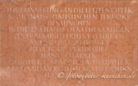 Gerhard Willhalm - Gedenktafel für die letzten Opfer des Nationalsozialismus