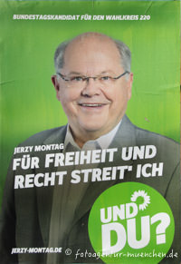  - Wahlplakat Landtagswahl - Die Grünen