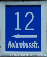  - Hausnummer - Kolumbusstraße