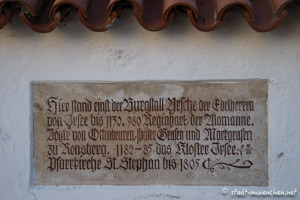 Gerhard Willhalm - Gedenktafel - Irsee
