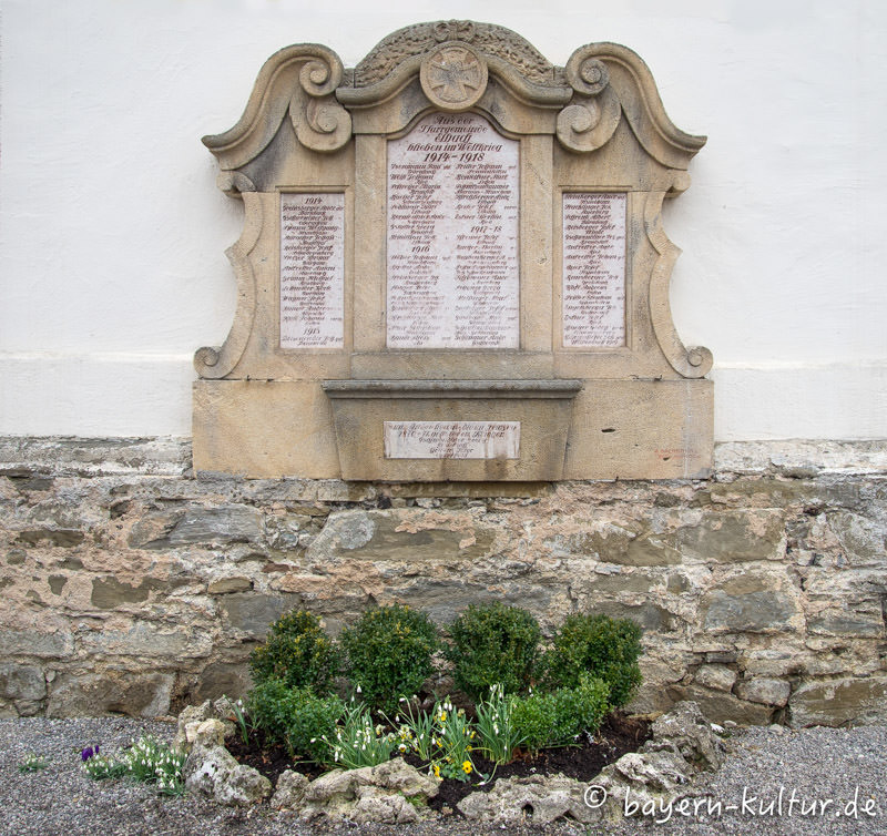 Kriegerdenkmal in Elbach
