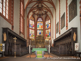  - innenraum der Wallfahrtskirche Maria Heimsuchung