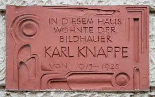  - Gedenktafel - Karl Knappe