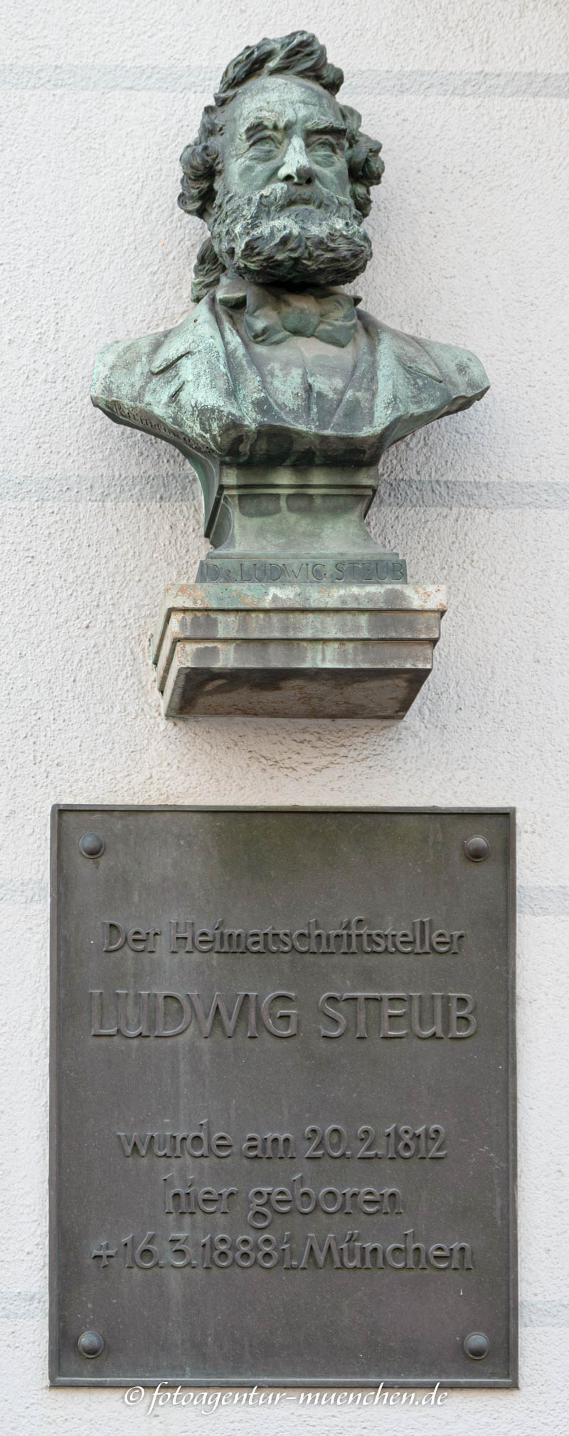 Denkmal - Ludwig Steub